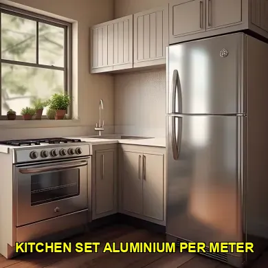 Keunggulan Kitchen Set Aluminium Per Meter untuk Desain Modern